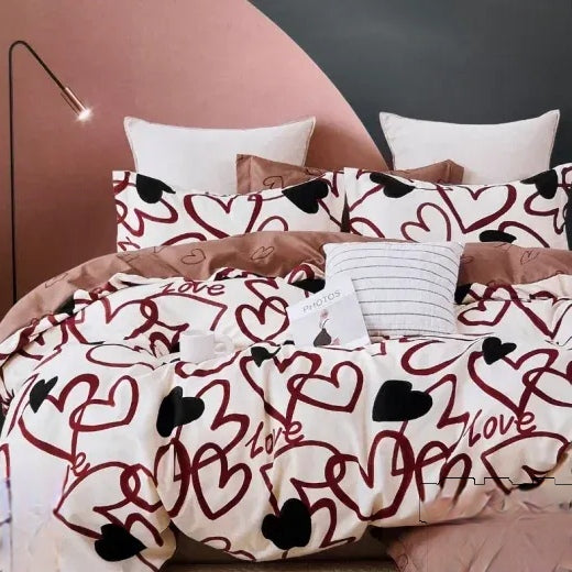 Posteljina pamuk-saten za singl ležaj S019