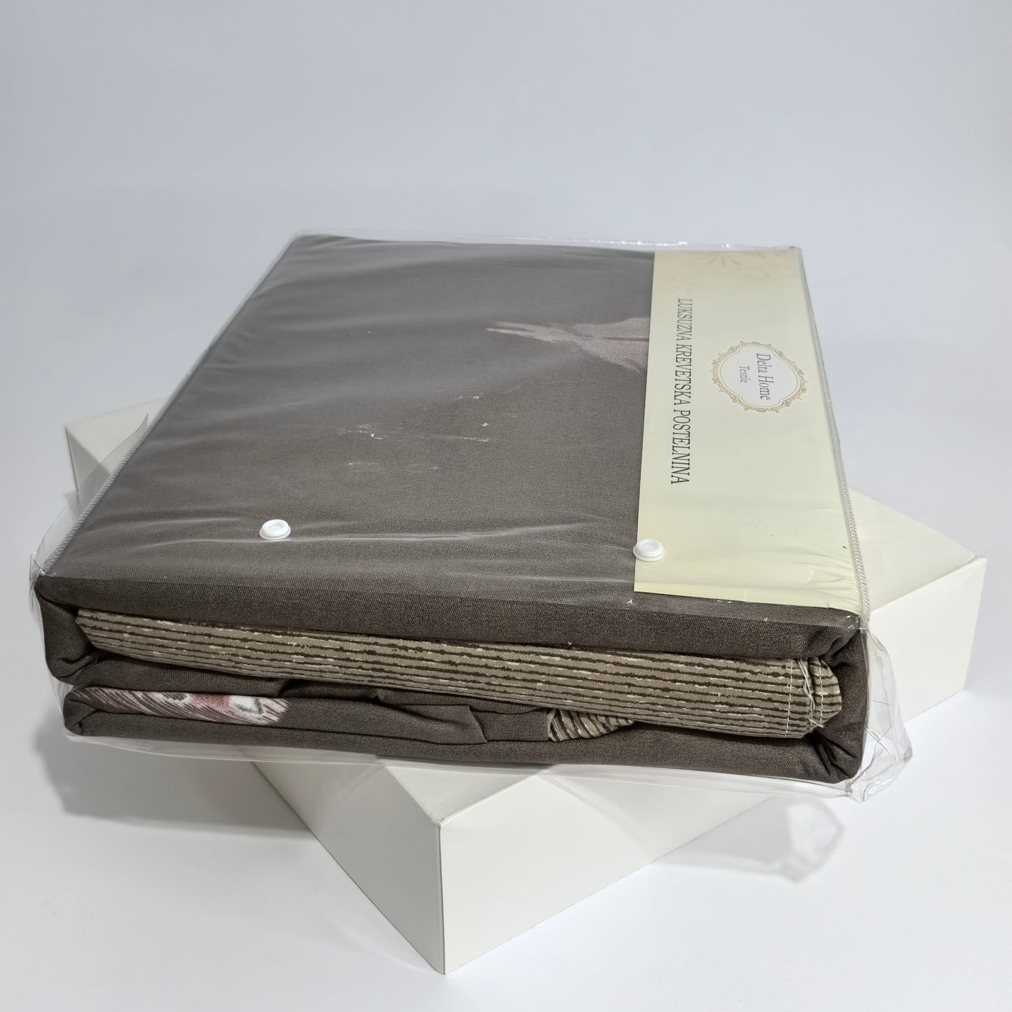 Posteljina pamuk-saten za francuski ležaj D009