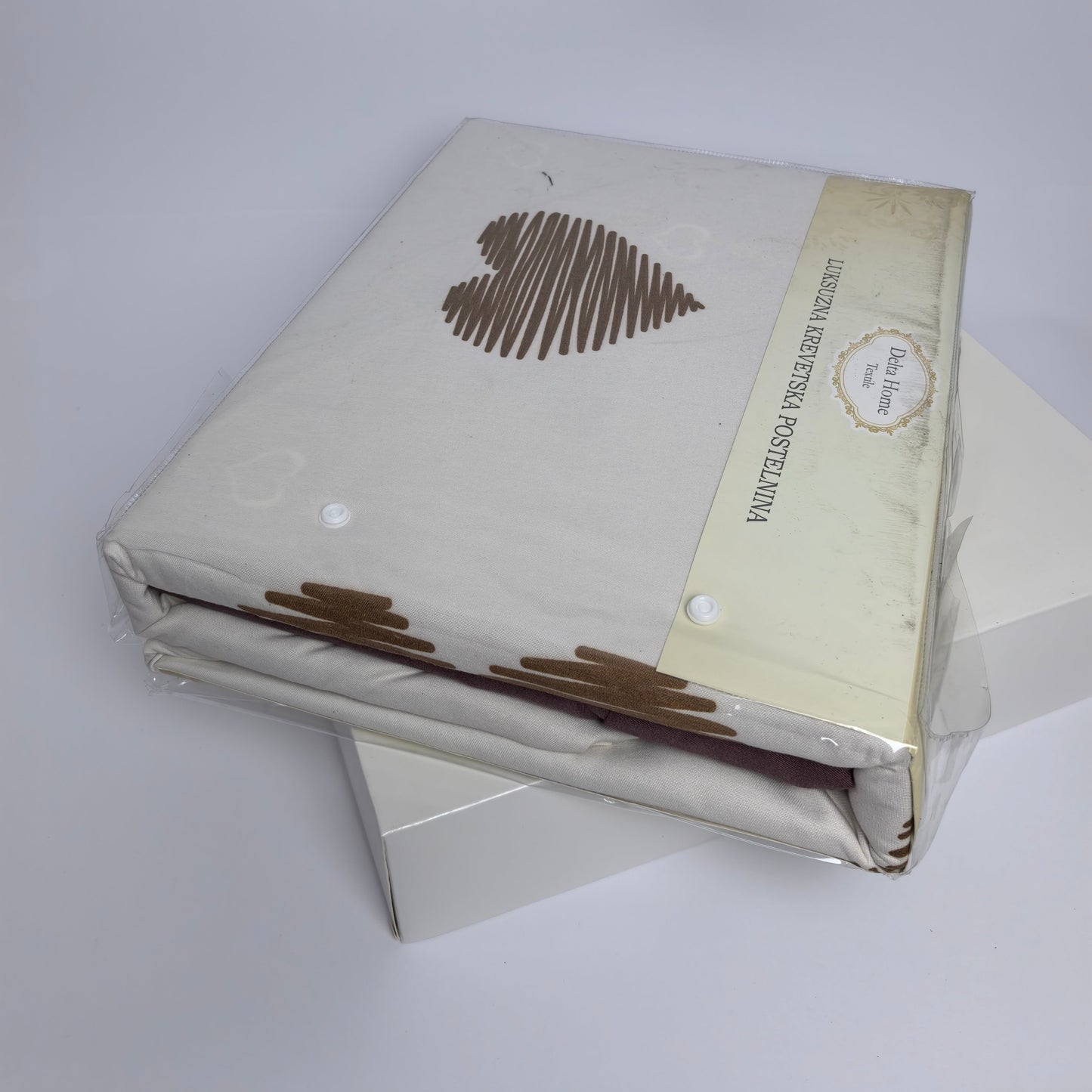 Posteljina pamuk-saten za francuski ležaj D058