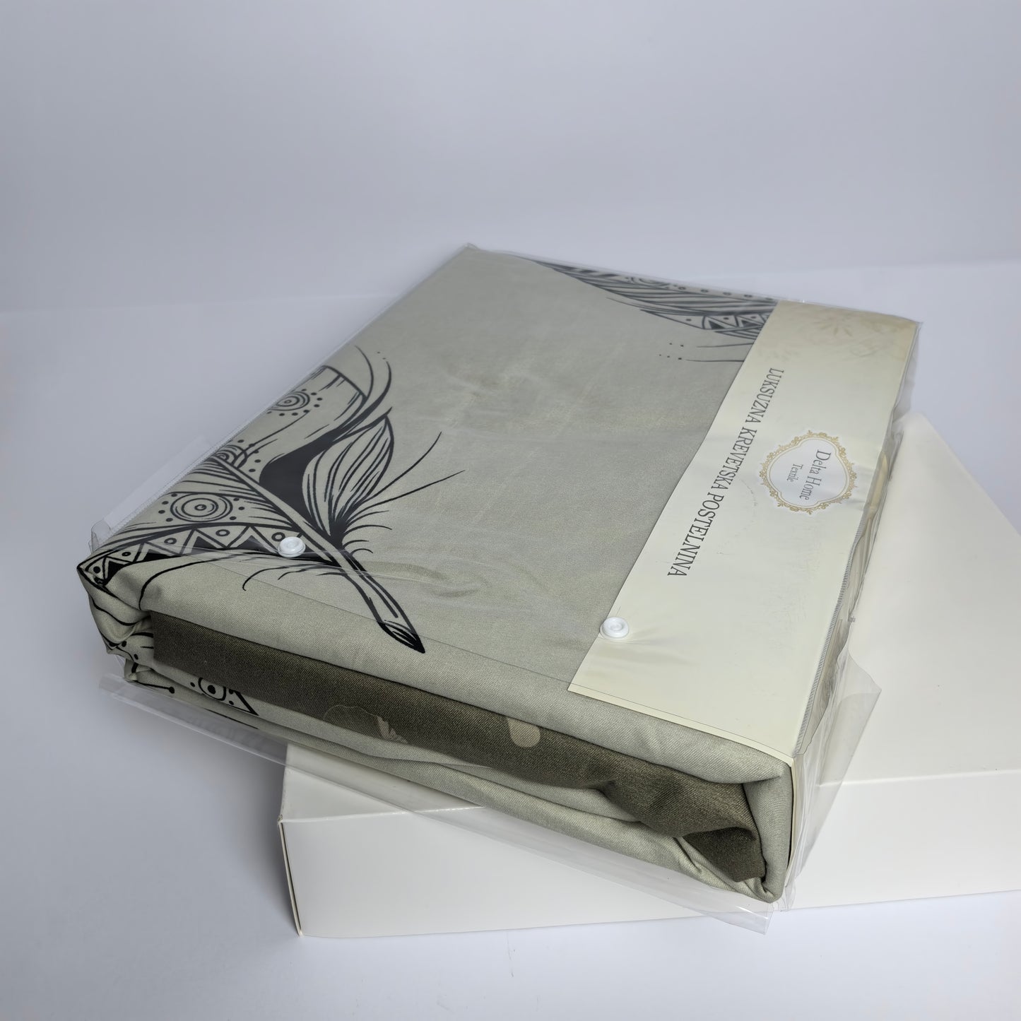 Posteljina pamuk-saten za francuski ležaj D101