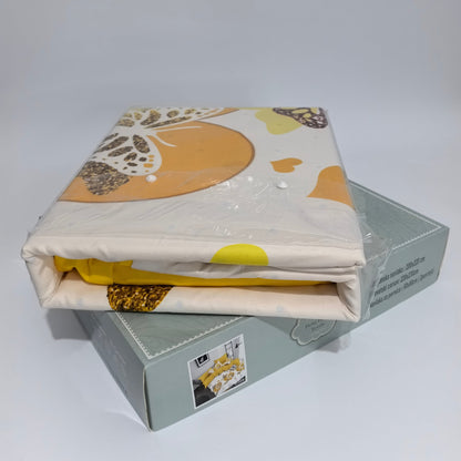 Posteljina pamuk-saten za francuski ležaj D040