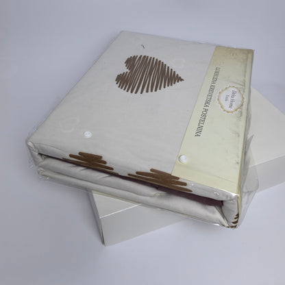 Posteljina pamuk-saten za francuski ležaj D058