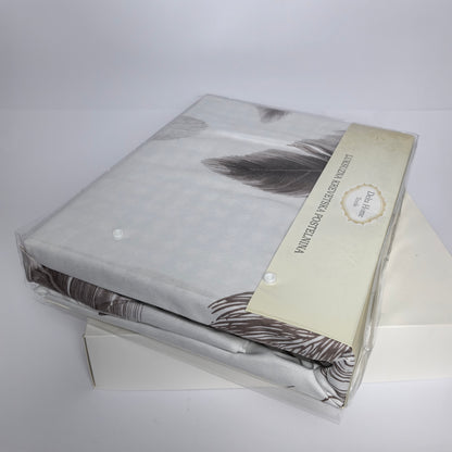 Posteljina pamuk-saten za francuski ležaj D098